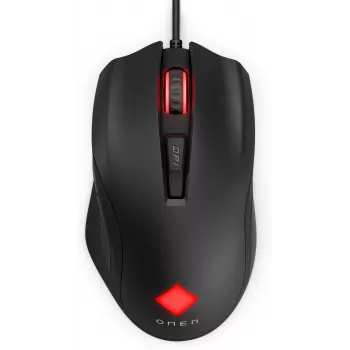 HP OMEN Vector pele, dešinei rankai, IR LED, USB Type-A, 16000 DPI, 1 ms, juoda