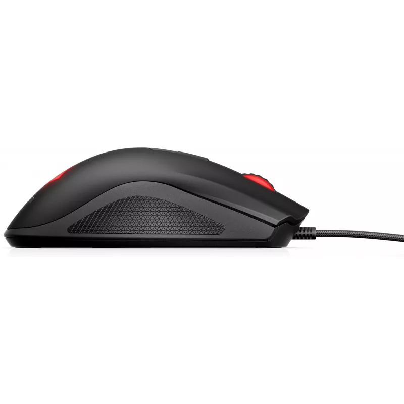 HP OMEN Vector pele, dešinei rankai, IR LED, USB Type-A, 16000 DPI, 1 ms, juoda