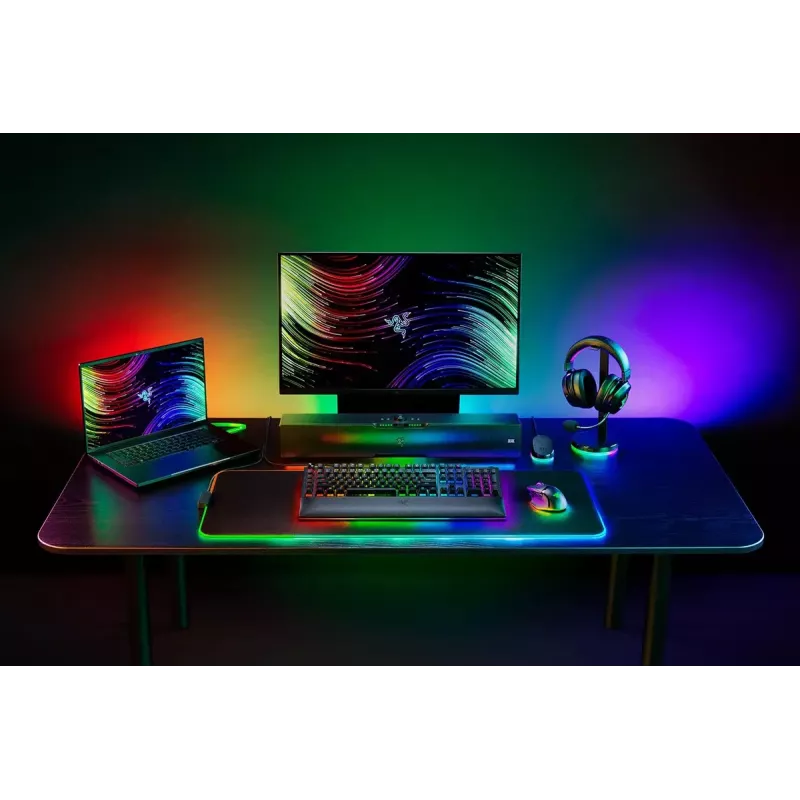 Razer BlackWidow V4 Pro klaviatūra žaidimams USB QWERTY US International juoda mechaninė RGB LED