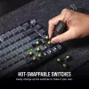 Mechaninė žaidimų klaviatūra Corsair K65 PLUS WIRELESS RGB Wireless USB Juoda