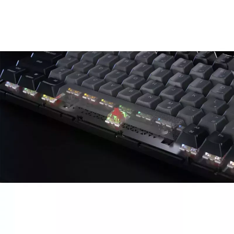 Mechaninė žaidimų klaviatūra Corsair K65 PLUS WIRELESS RGB Wireless USB Juoda