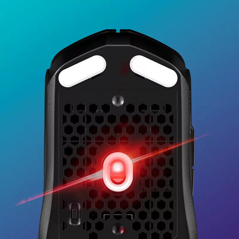 HyperX Pulsefire Haste 2 Core Wls – Belaidė žaidimų pelė (Juoda/Juoda)