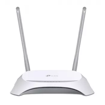 TP-Link TL-MR3420 belaidis maršrutizatorius Fast Ethernet vieno dažnio (2,4 GHz) juoda, balta