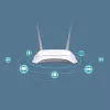 TP-Link TL-MR3420 belaidis maršrutizatorius Fast Ethernet vieno dažnio (2,4 GHz) juoda, balta