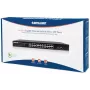 Intellinet 24 prievadų Gigabit Ethernet jungiklis su 2 SFP prievadais, 24 x 10/100/1000 Mbps RJ45 + 2 x SFP, IEEE 802.3az (energiją taupantis Ethernet), 19 colių montavimui į stelažą, metalinis
