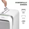 Popieriaus smulkintuvas Fellowes LX Series LX221, mikro pjūvis, 20 lapų, P-5, 30 l, baltas