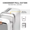 Popieriaus smulkintuvas Fellowes LX Series LX221, mikro pjūvis, 20 lapų, P-5, 30 l, baltas