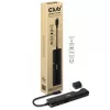 CLUB3D USB Type C 7-in-1 Hub HDMI 4K60Hz SD TF kortelių lizdas 2x USB Type A USB Type C PD RJ45, veikia su Thunderbolt 3