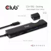 CLUB3D USB Type C 7-in-1 Hub HDMI 4K60Hz SD TF kortelių lizdas 2x USB Type A USB Type C PD RJ45, veikia su Thunderbolt 3