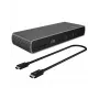 ICY BOX IB-DK8801-TB4 Belaidis Thunderbolt 4 dokas, antracitas, juoda