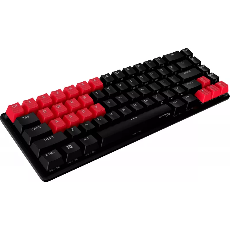 HyperX guminiai klavišų dangteliai - žaidimų aksesuarų rinkinys - Raudoni (US išdėstymas)