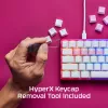 HyperX guminiai klavišų dangteliai - žaidimų aksesuarų rinkinys - Raudoni (US išdėstymas)