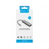 Sandberg USB-C Dock HDMI + 2xUSB-A + 2xUSB-C + PD100W, aliuminis, 4K Ultra HD