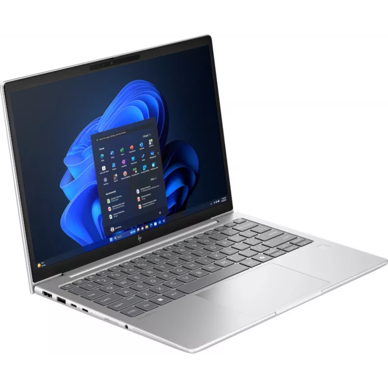 HP EliteBook 6 G1i nešiojamas kompiuteris Intel Core Ultra 5 225U 33,8 cm (13,3 colio) WUXGA 16 GB DDR5-SDRAM Wi-Fi 7 (802.11be) Windows 11 Pro AI sidabrinis