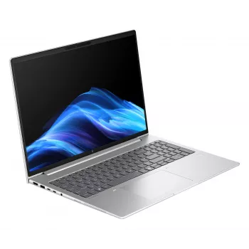 HP EliteBook 6 G1i Intel Core Ultra 7 255U nešiojamas kompiuteris 40,6 cm (16 colių) WUXGA 16 GB DDR5-SDRAM Wi-Fi 7 (802.11be) Windows 11 Pro AI PC sidabrinis