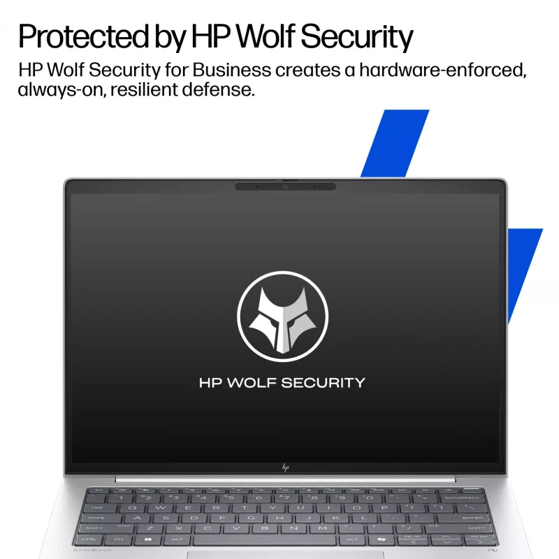 Nešiojamas kompiuteris HP EliteBook 8 G1a Next Gen AI PC Copilot+ AMD Ryzen AI 5 340 14 colių WUXGA 24 GB DDR5 512 GB SSD Windows 11 Pro sidabrinis