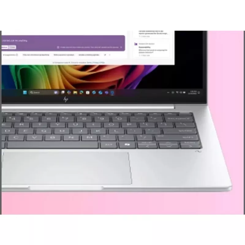 Nešiojamas kompiuteris HP EliteBook 8 G1a Next Gen AI PC Copilot+ AMD Ryzen AI 5 340 14 colių WUXGA 24 GB DDR5 512 GB SSD Windows 11 Pro sidabrinis