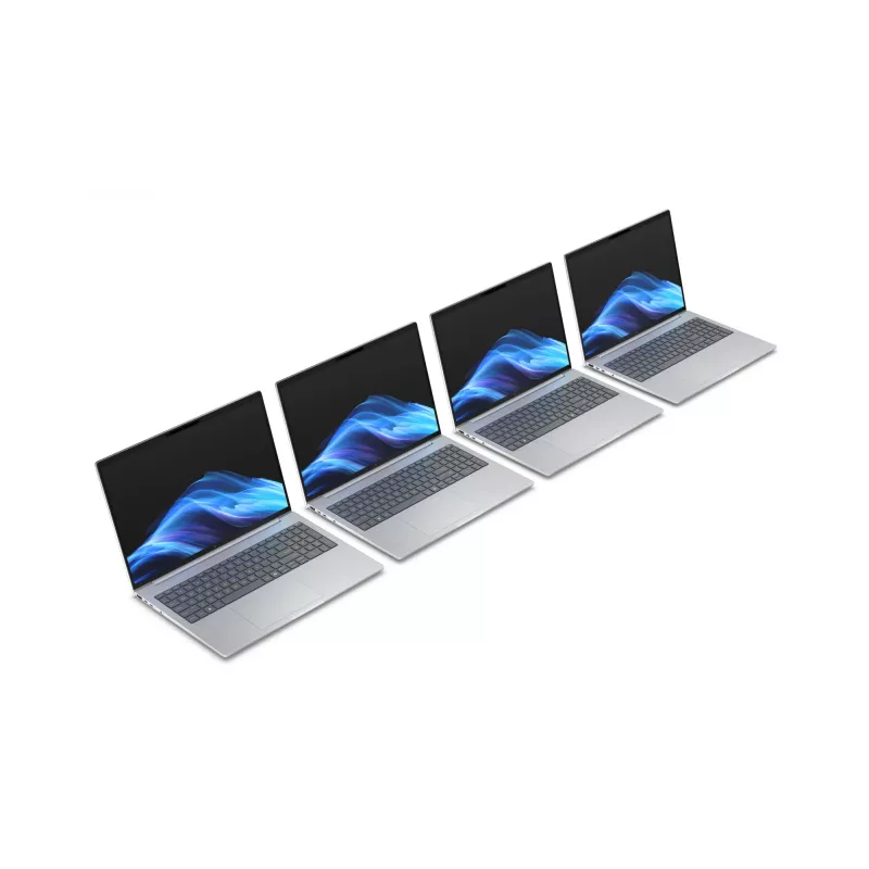 Nešiojamas kompiuteris HP EliteBook 8 G1a Next Gen AI Copilot+ AMD Ryzen AI 5 340 16 colių WUXGA 24 GB DDR5 512 GB SSD Wi‑Fi 7 Windows 11 Pro Sidabrinis