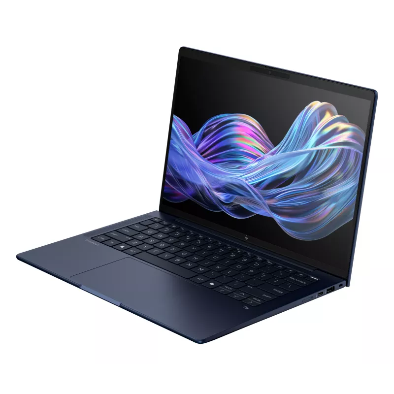Nešiojamas kompiuteris HP EliteBook X Flip G1i Hybrid 2-in-1 Intel Core Ultra 5 228V 14 colių WUXGA Touch 32 GB LPDDR5x 512 GB SSD Wi‑Fi 7 Windows 11 Pro Mėlynas