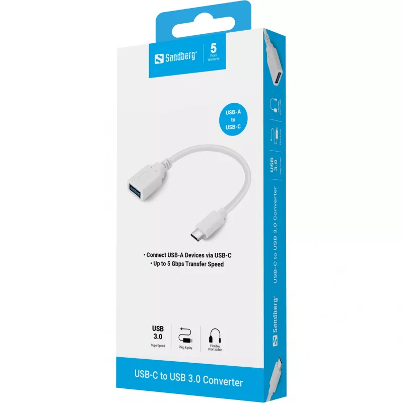 USB-C į USB 3.0 adapteris Sandberg 136-05