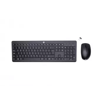 Belaidė klaviatūra ir pelė HP 230 Full-size Juoda