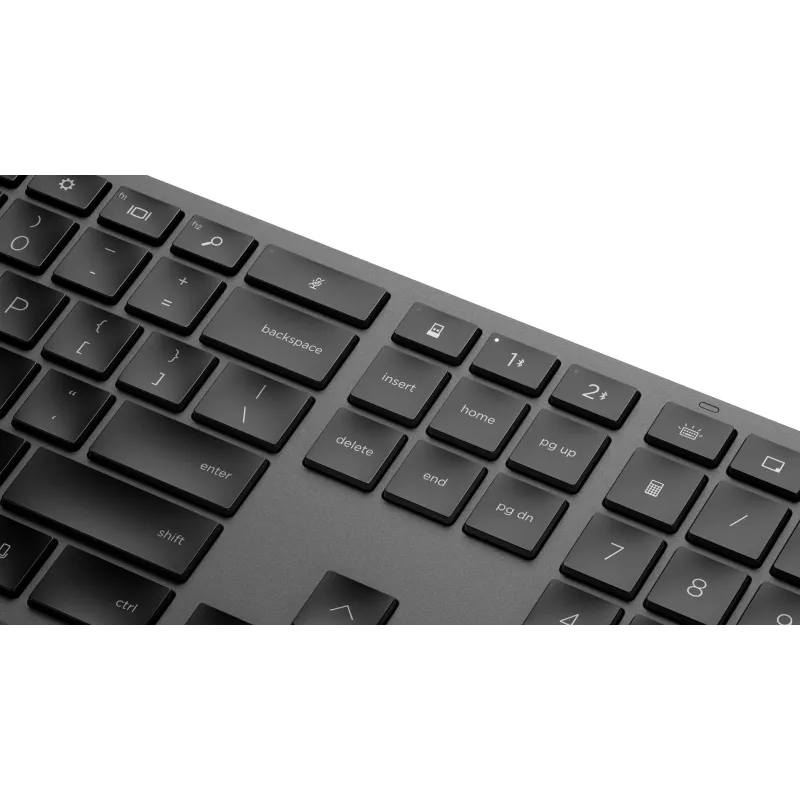 HP 975 Dviejų režimų belaidė klaviatūra, viso dydžio mechaninė, QWERTY