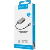 Sandberg USB-C Multi Card Reader Pro, CF, MMC, MicroSD (TransFlash), SD, SDHC, SDXC, xD, juoda, USB 3.2 Gen 1 (3.1 Gen 1) Type-C, 1 vnt., 82 mm, 23 mm