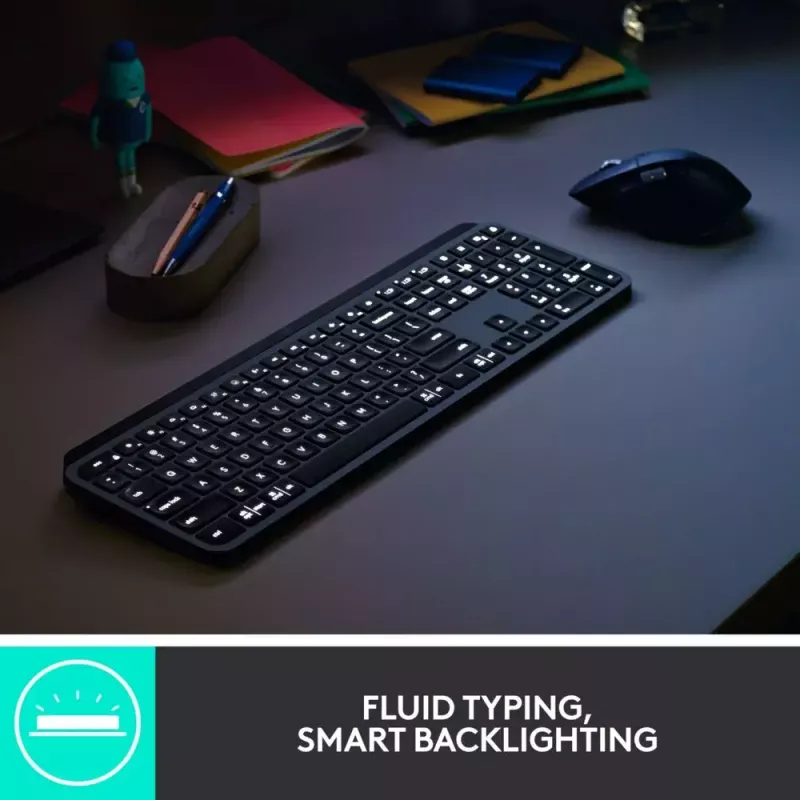 Klaviatūros ir pelės rinkinys Logitech MX Keys Combo for Business Gen 2
