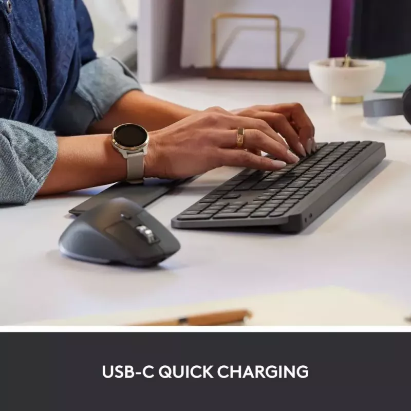 Klaviatūros ir pelės rinkinys Logitech MX Keys Combo for Business Gen 2