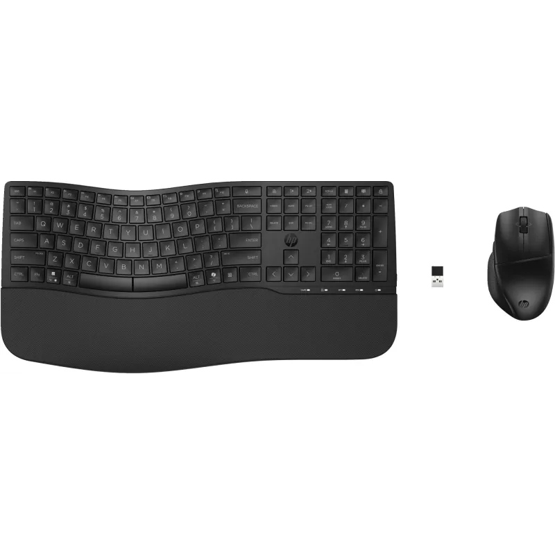 HP 685 Comfort Dual-Mode belaidė klaviatūra ir pelė (Bluetooth / USB imtuvas)