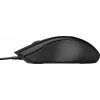 HP Wired Mouse 100, ambidekstrinė, optinė, USB Type-A, 1600 DPI, juoda