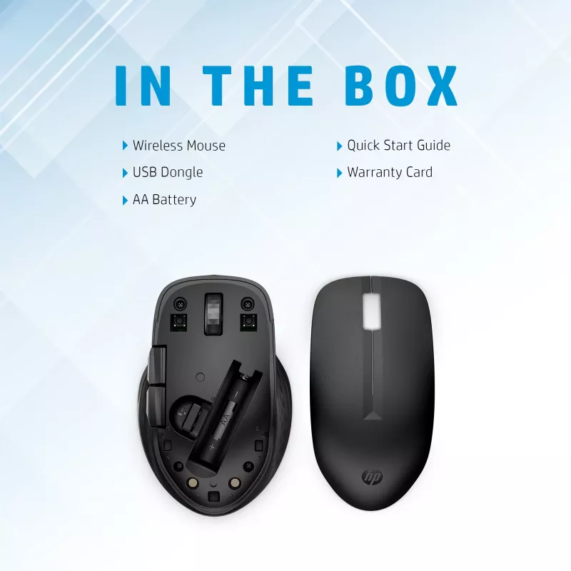 Pelė HP 435 Multi-Device belaidė RF + Bluetooth
