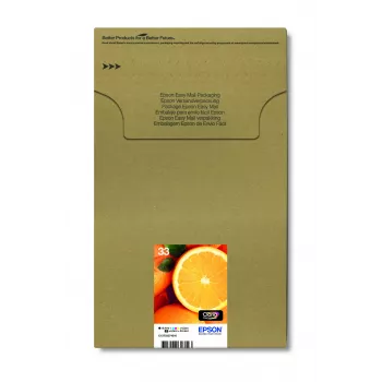 Epson Oranges 5 spalvų rinkinys 33 Claria Premium rašalas EasyMail pakuotėje