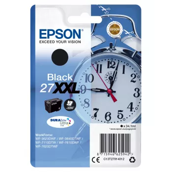 Epson kasetė T2791 juoda (C13T279140) DURABrite Ultra, itin didelės talpos