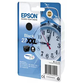 Epson kasetė T2791 juoda (C13T279140) DURABrite Ultra, itin didelės talpos