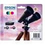 Epson Multipack 4 spalvų 502 rašalas, standartinė išeiga, juoda, žydra, purpurinė, geltona, 4,6 ml, 3,3 ml, 1 vnt., 210 puslapių