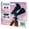Epson Multipack 4 spalvų 502 rašalas, standartinė išeiga, juoda, žydra, purpurinė, geltona, 4,6 ml, 3,3 ml, 1 vnt., 210 puslapių