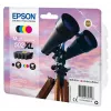 Epson 502XL C13T02W64020 Claria Home Ink rašalinių kasečių komplektas, 4 vnt., XL, 28,4 ml, juodos/žydros/purpurinės/geltonos spalvų, iki 550 (juoda) / 470 (spalvotos) lapų