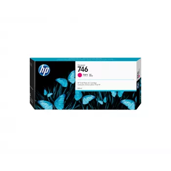 HP 746 300 ml rašalo kasetė, purpurinė, skirta HP DesignJet Z6 ir Z9 serijoms