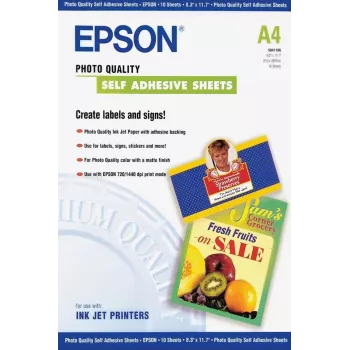Epson lipnus fotopopierius A4 – 10 lapų