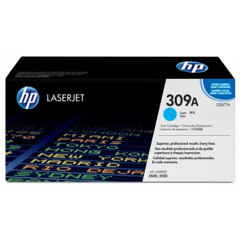 HP 309A Cyan Original LaserJet kasečių rinkinys 1 vnt.