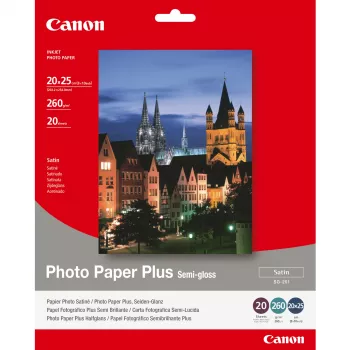 Canon SG-201 Pusiau blizgus fotopopierius Plus 8x10 col. – 20 lapų