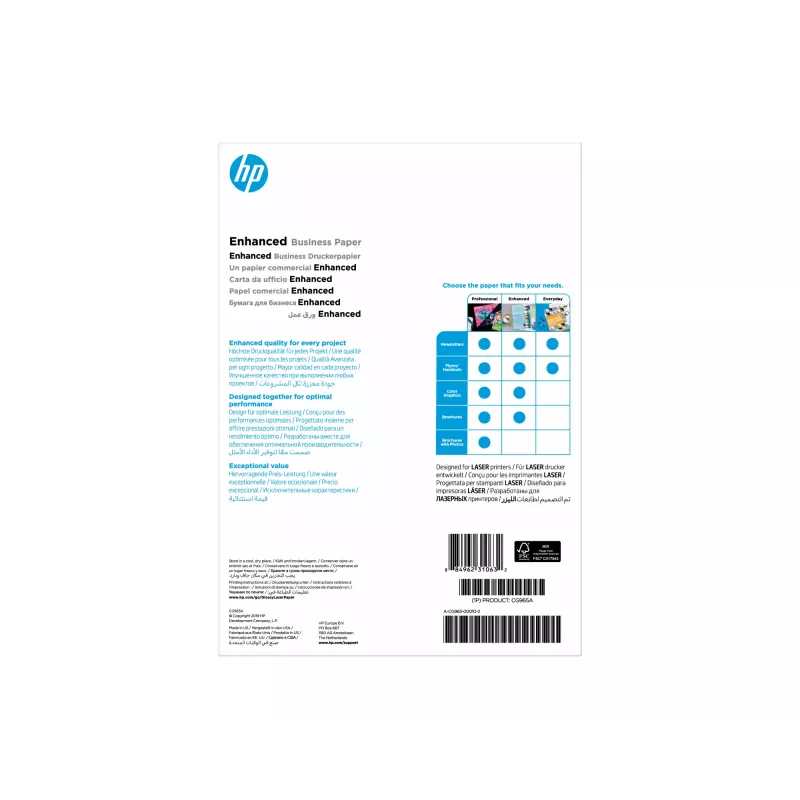 Lazerinis popierius HP Professional Glossy blizgus 150 g/m² A4 150 lapų