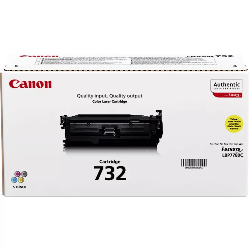 Canon 732Y geltonas toneris 1 vnt. Originalus