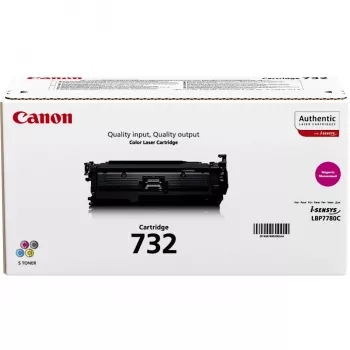 Canon 732M kasetė su toneriu 1 vnt. Originali rausvai raudona
