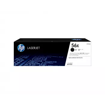 HP 56X didelės išeigos juodas originalus lazerinio spausdintuvo kasečių rinkinys CF256X