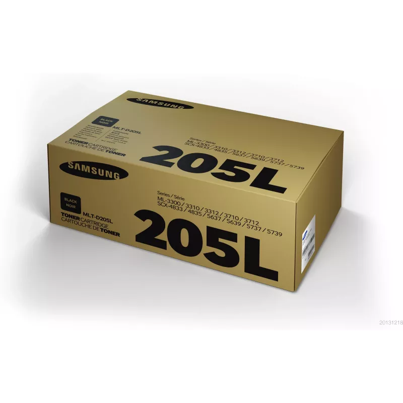 Kasetė su toneriu Samsung MLT-D205L/ELS High Yield juoda 5000 puslapių
