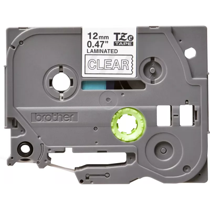 Juosta etiketėms Brother TZE-135 12mm juoda ant baltos