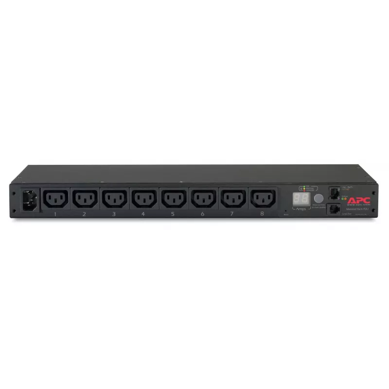 APC AP7820B maitinimo paskirstymo įrenginys (PDU) 8 AC lizdai 0U/1U Juoda