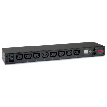 APC AP7821B maitinimo paskirstymo įrenginys (PDU) 8 AC lizdai 0U/1U Juoda